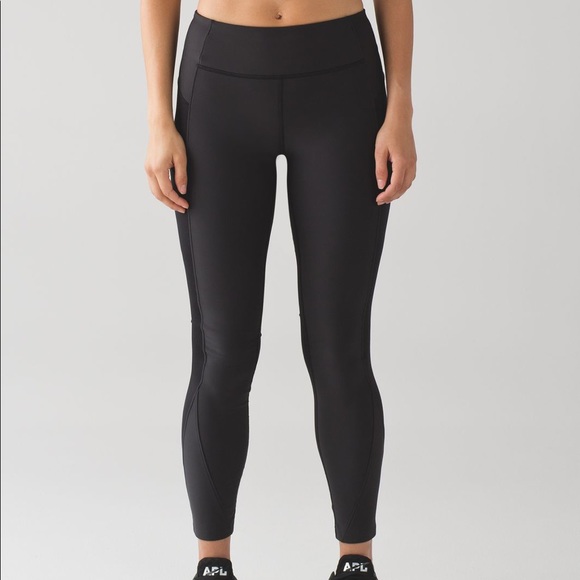 lululemon athletica Pants - Black Lululemon Sleet Sprinter Tight 7/8